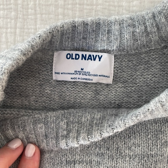 old navy heart sweater size M - Picture 2 of 6